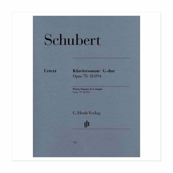 Sonata for Piano G major | Op. 78 D 894