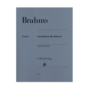 Brahms - Variations for Piano