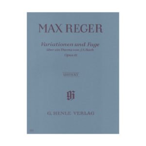 Variations and Fugue on a Theme by J. S. Bach | Op. 81