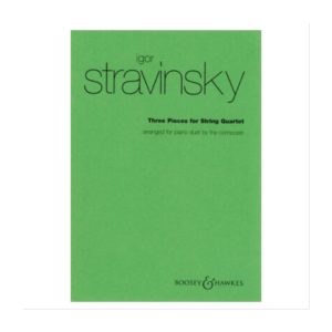 Three Pieces for String Quartet | 4 händigt