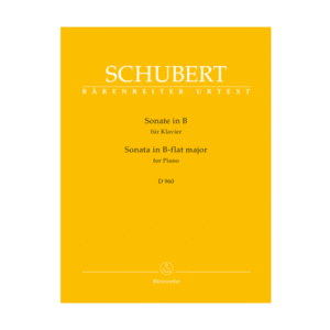 Sonate for Piano B-flat major | D 960