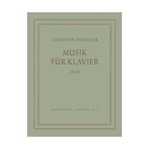 Musik für Klavier op. 2/2