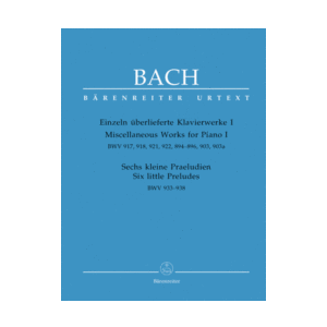Miscellaneous Works for Piano 1