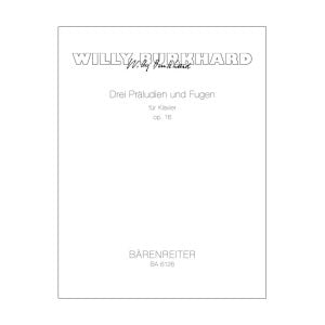 Three Preludes and Fugues for Piano op. 16