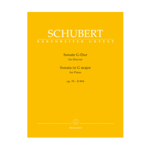Sonata for Pianoforte G major | Op. 78 D 894