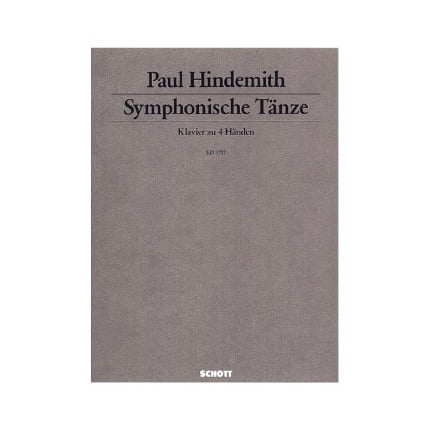 Hindemith - Symphonic Dance | Klaverutdrag