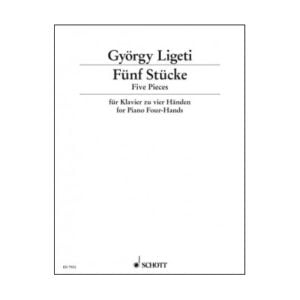 Ligeti - Five Pieces | 4 händigt