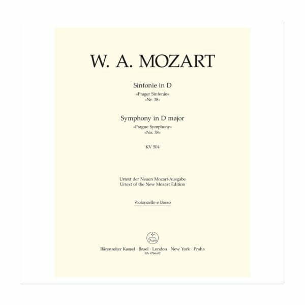 Symphony in D major (No. 38) | Cello/Kontrabas