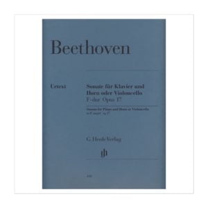 Sonata F major op. 17 for Piano and Horn