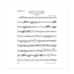 Piano Concerto No. 7 | Lodron | Cello/Kontrabas