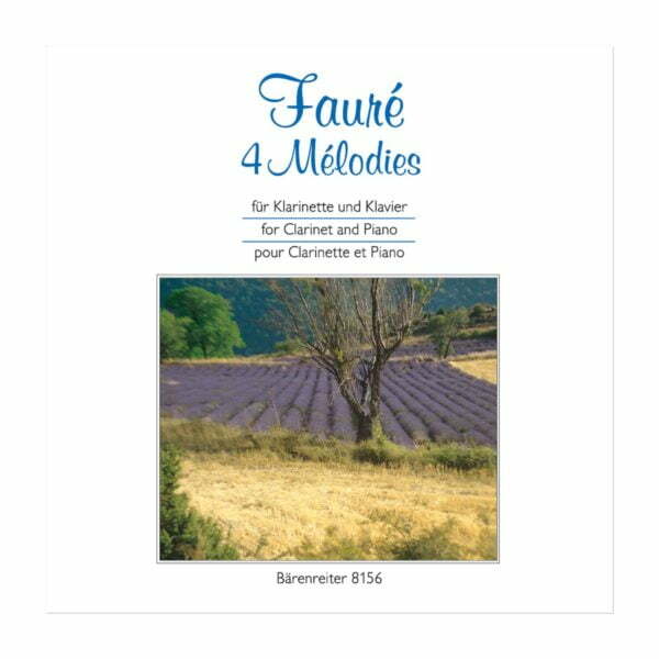 4 Melodies for Clarinet and Piano