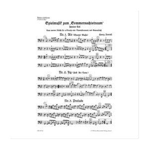 Spielmusik zum Sommernachtstraum 2 | Cello/Kontrabas