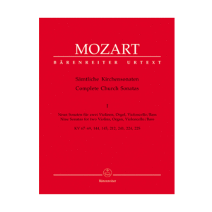 Complete Church Sonatas | Volume 1