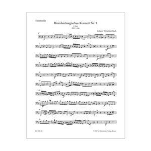 Brandenburg Concerto no. 1 | Cello