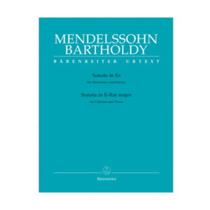 Sonata in E-flat major for Clarinet and Piano