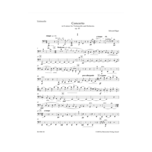 Concerto in E minor for Cello and Orchestra | Cello