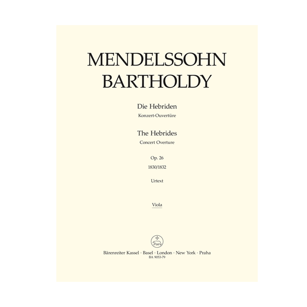 The Hebrides | Viola Part
