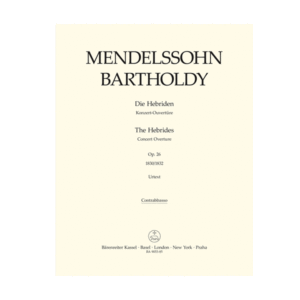 The Hebrides - Double Bass part