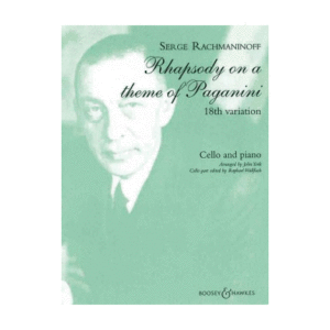 Rhapsody on a Theme of Paganini | Cello