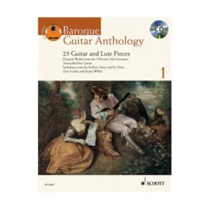 Baroque Guitar Anthology 1 | Klassisk gitarr - Nylund & Son