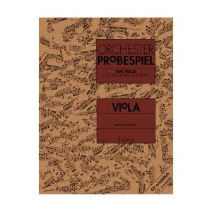 Test Pieces for Orchestral Auditions | Viola