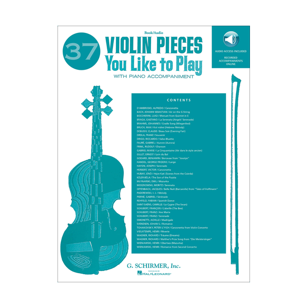 37 Violin Pieces You Like to Play