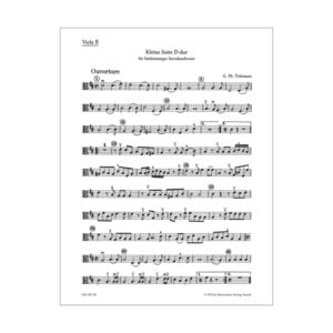 Kleine Suite für Streicher und Basso continuo | Viola 2