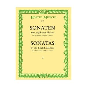 Sonatas by old English Masters | II