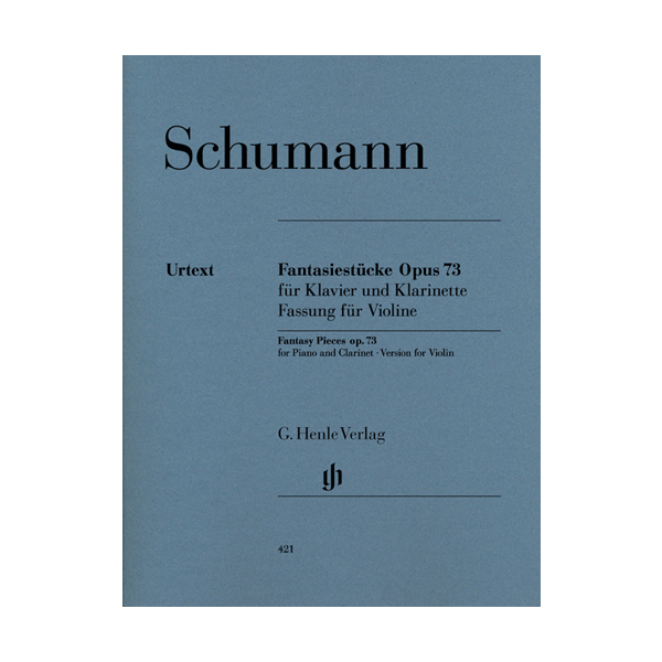 Fantasy Pieces for Piano and Clarinet | Op. 73 | Violin