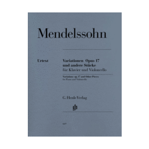 Variations op. 17 and Other Pieces for Piano and Cello