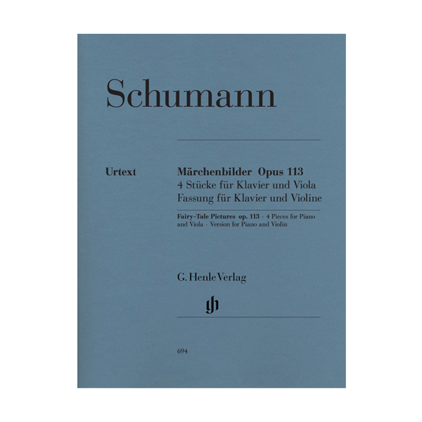 Fairy-Tale Pictures for Viola and Piano | Op. 113 | Violin