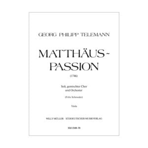 Telemann - Matthäus-Passion | Viola