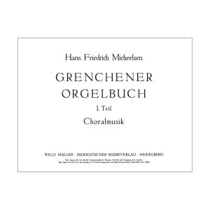 Grenchener Orgelbuch I (1965)