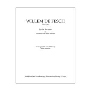 Sechs Sonaten für Cello und Basso continuo