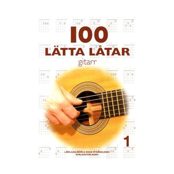 100 Lätta Låtar 1 | Gitarr