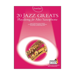 20 Jazz Greats Playalong For Alto Saxophone