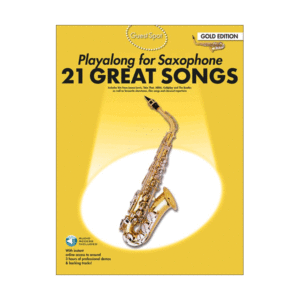 Playalong For Saxophone | 21 Great Songs