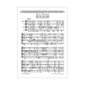 Ich bin der Herr | SATB