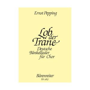 Lob der Träne - oder der Welten Lauf | SATB