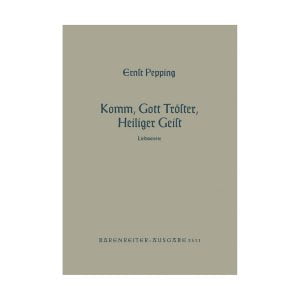 Komm Gott Tröster Heiliger Geist | SATB