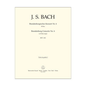 Brandenburgisches Konzert Nr. 6 | Viola da Gamba 1