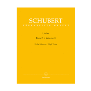 Lieder | Band 3 | High Voice