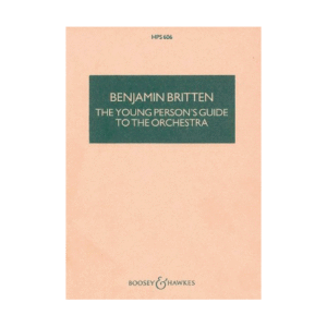 The Young Persons Guide to the Orchestra | Studiepartitur