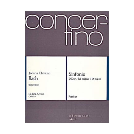 J. Ch. Bach - Sinfonie D Major