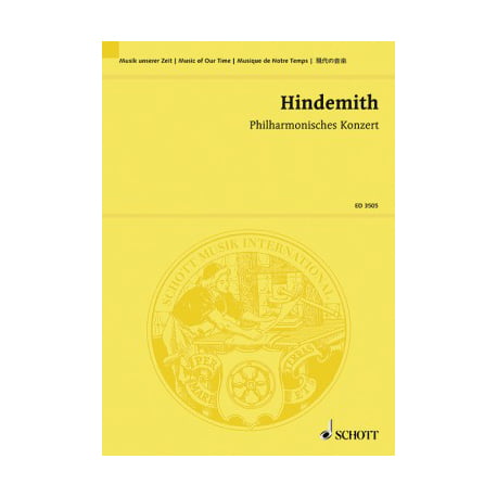 Hindemith - Philharmonisches Konzert