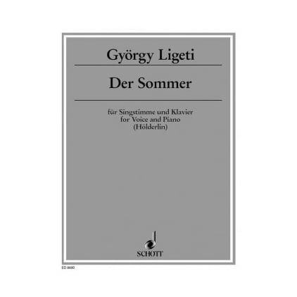 Ligeti - The summer | Sång & Piano