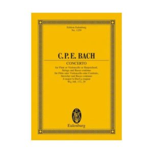 C. Ph. E. Bach - Concerto A major | Fickpartitur