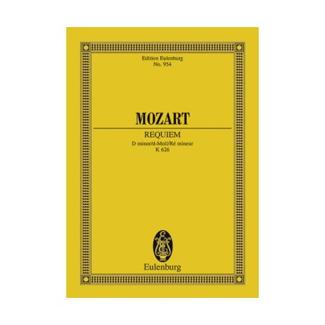 Requiem D minor K 626 | Fickpartitur