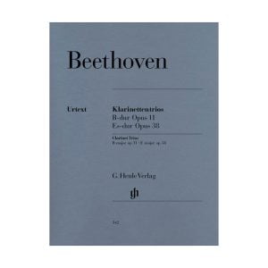 Clarinet Trios B flat major op. 11 and E flat major op. 38 for Piano, Clarinet