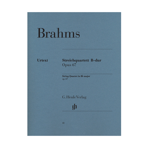Brahms - String Quartet Bb major | Op. 67